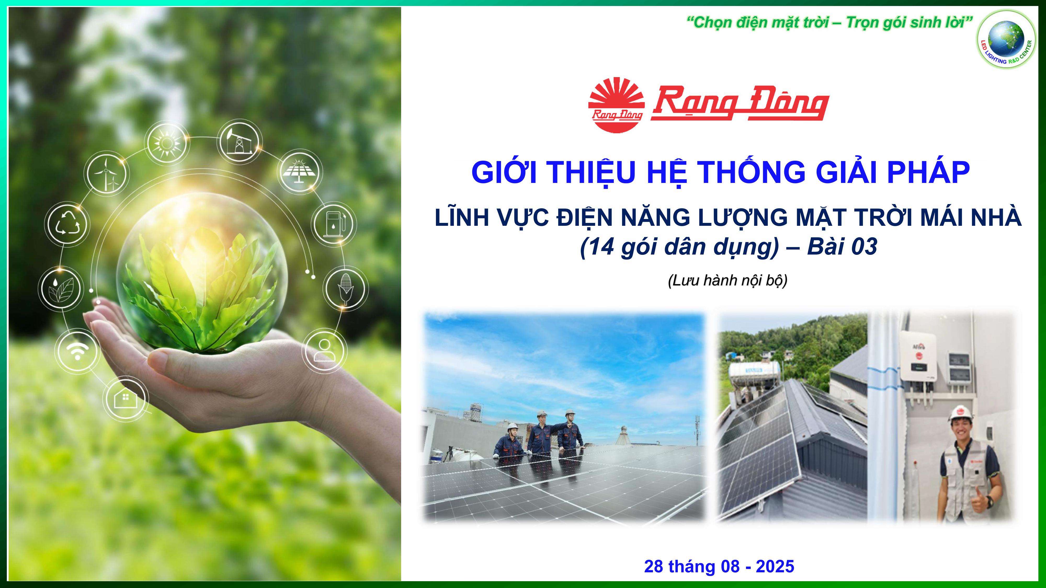 Bài 3. Điểm khác biệt, nổi trội của HTGP Rạng Đông